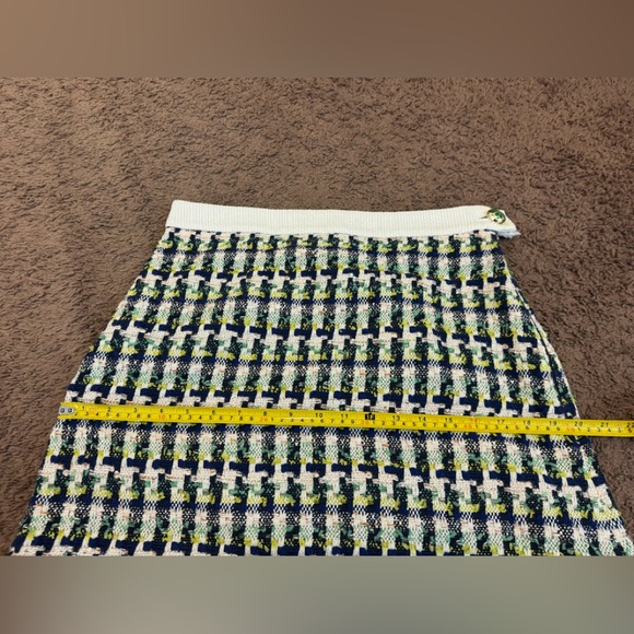 Kate Spade New York Pop Tweed Topper Blazer Jacket Skirt Set Outfit Size 8 $682 - Picture 12 of 13